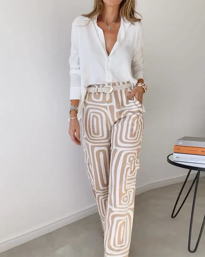 Natalie | Wide-Leg Two-Piece Set